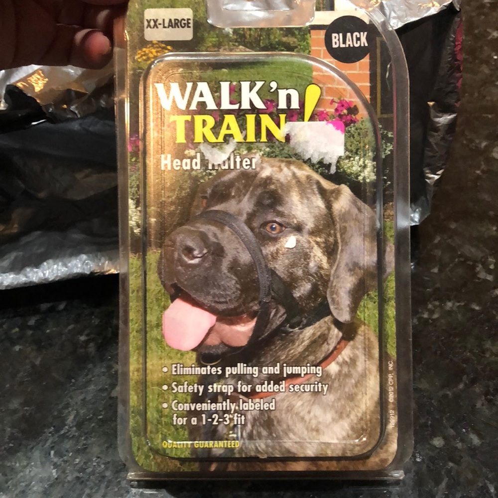 Walk and train head halter